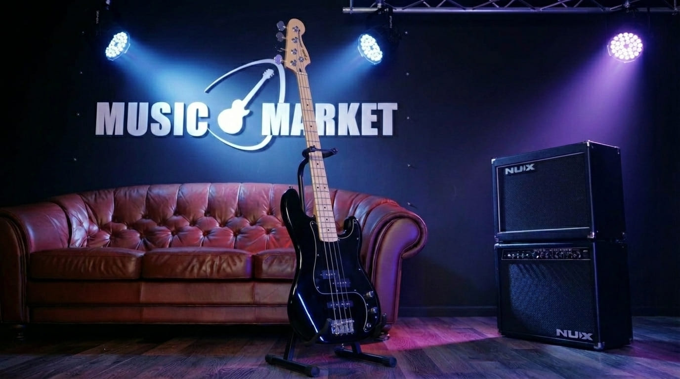 Бас гитара Squier Affinity P Bass MN PJ BK