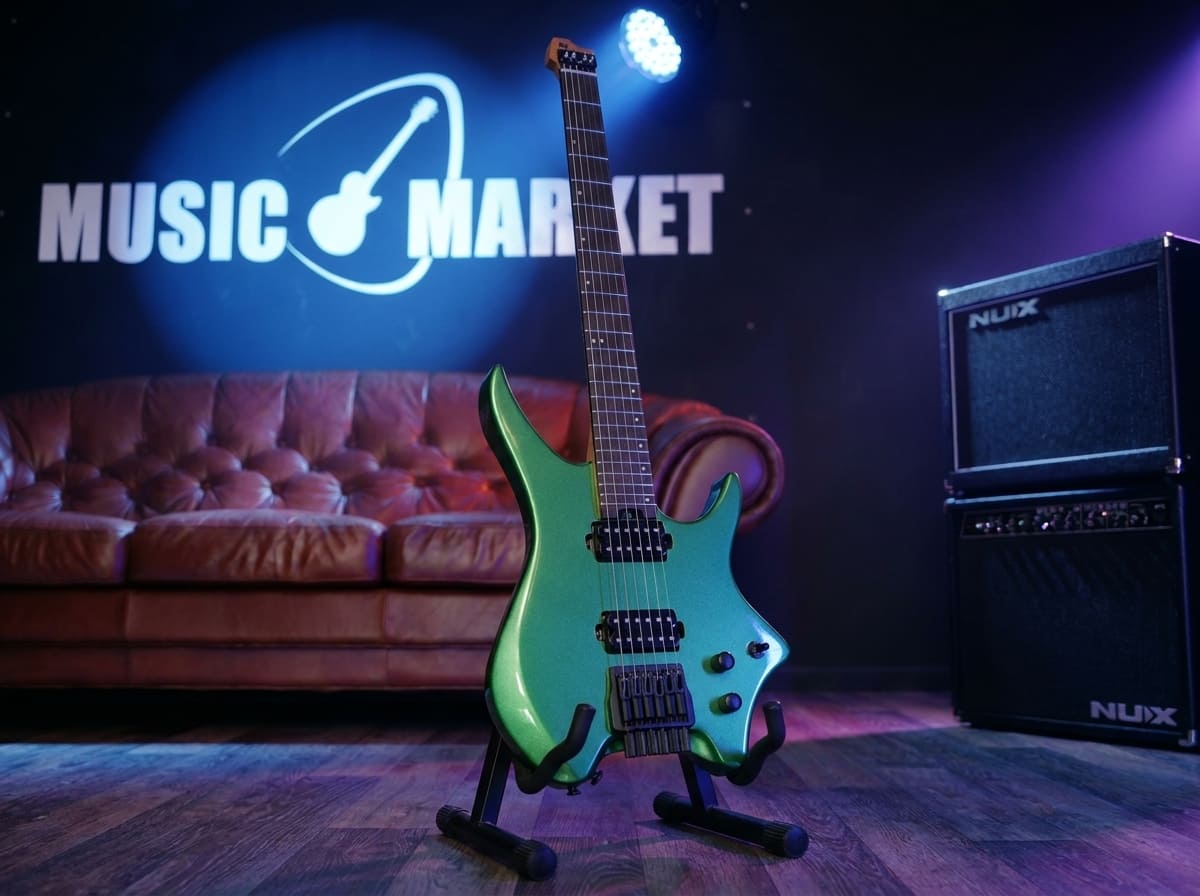 Электрогитара Hils Next HN3 Met. Emerald Green
