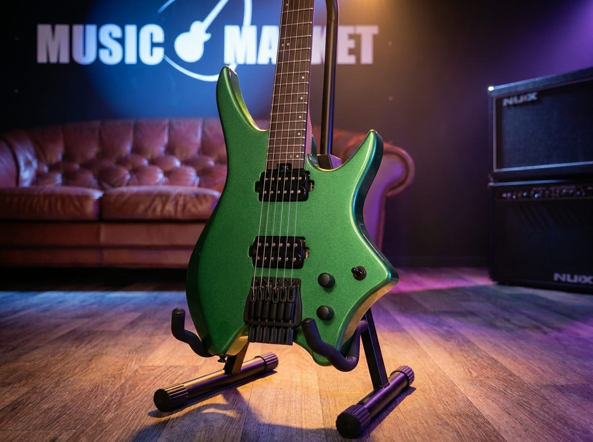 Электрогитара Hils Next HN3 Met. Emerald Green