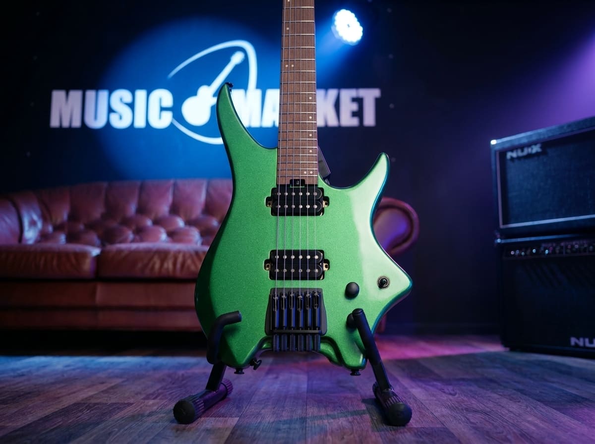 Электрогитара Hils Next HN3 Met. Emerald Green