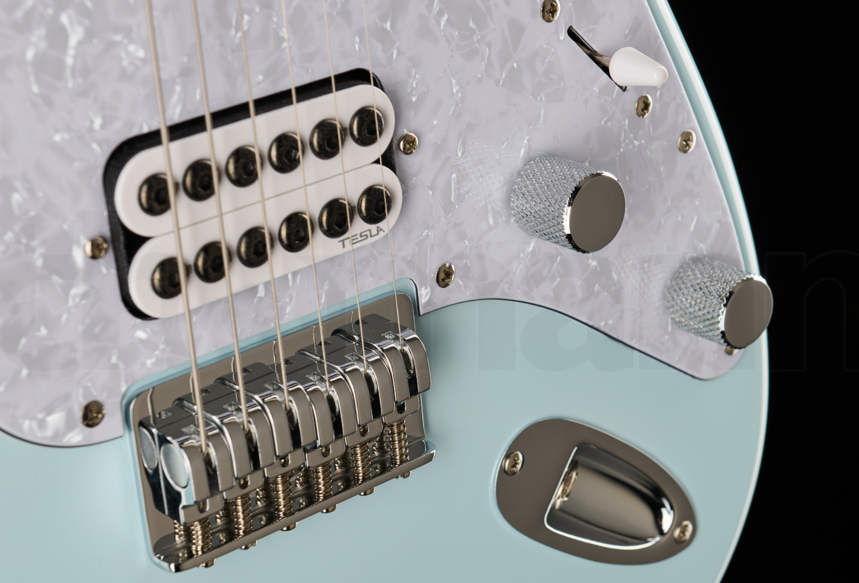 Электрогитара Harley Benton ST-Modern HH Plus Daphne Blue