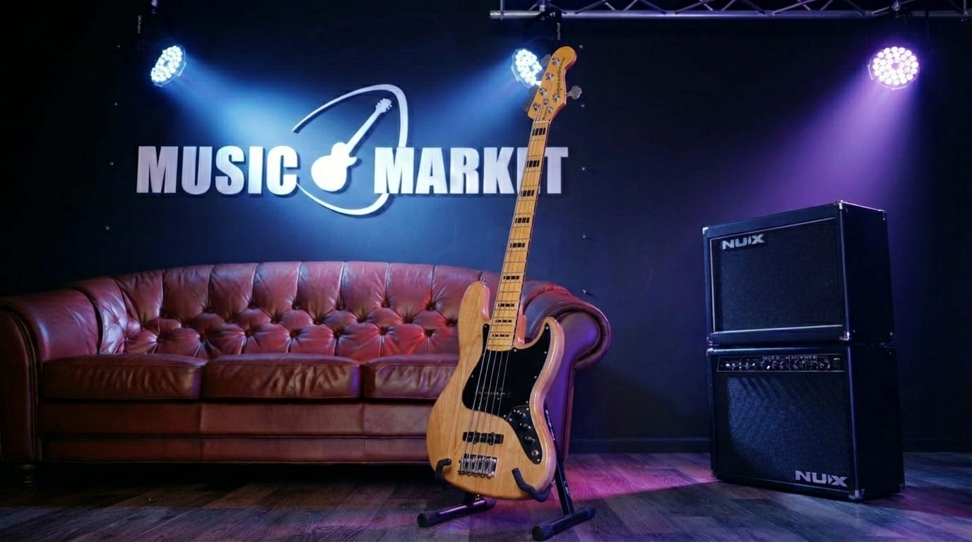 Бас гитара Squier CV 70s Jazz Bass V MN NAT