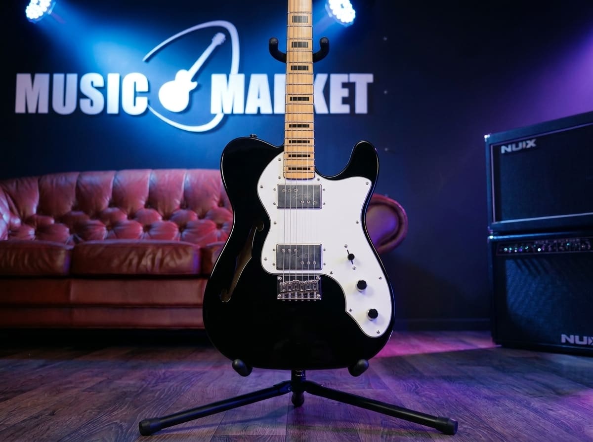 Электрогитара Squier CV 70s Tele Thinline MN BLK