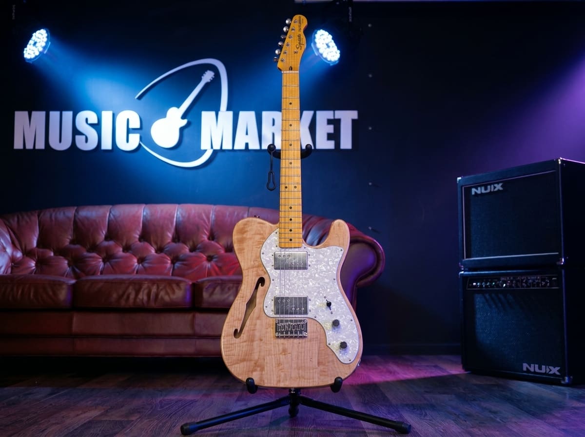 Электрогитара Squier CV 70s Tele Thinline MN NAT