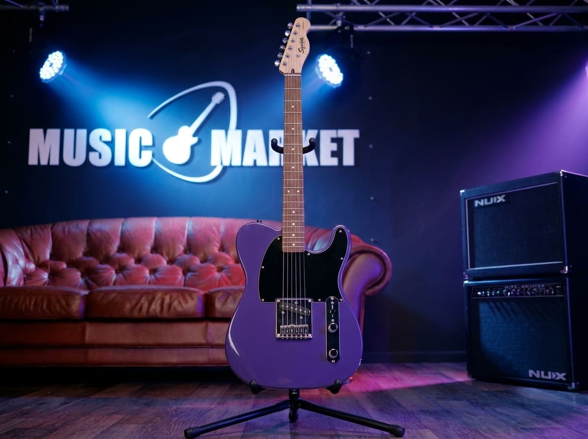 Электрогитара Squier Sonic Esquire H Ultraviolet