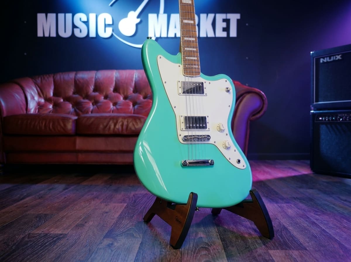 Электрогитара Squier Paranormal Jazzm Baritone SFG