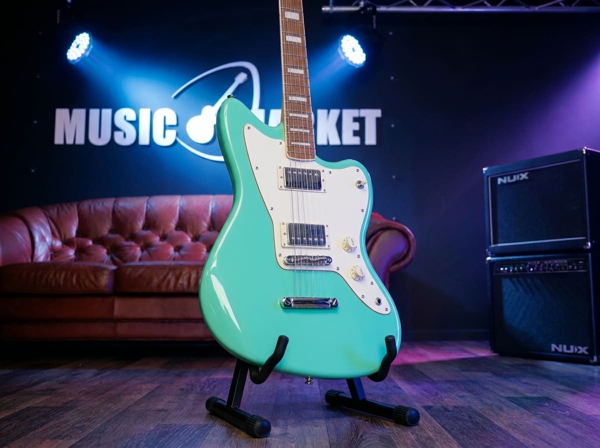 Электрогитара Squier Paranormal Jazzm Baritone SFG