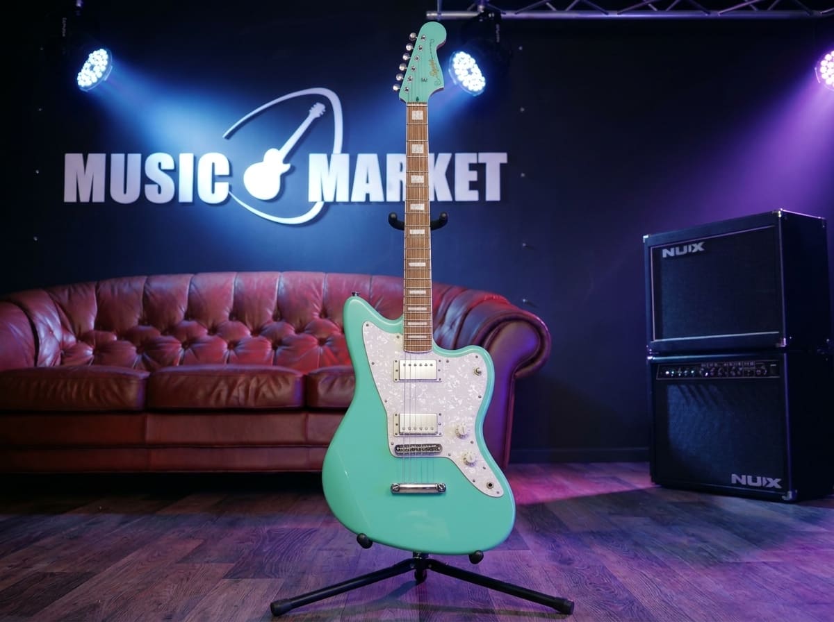 Электрогитара Squier Paranormal Jazzm Baritone SFG
