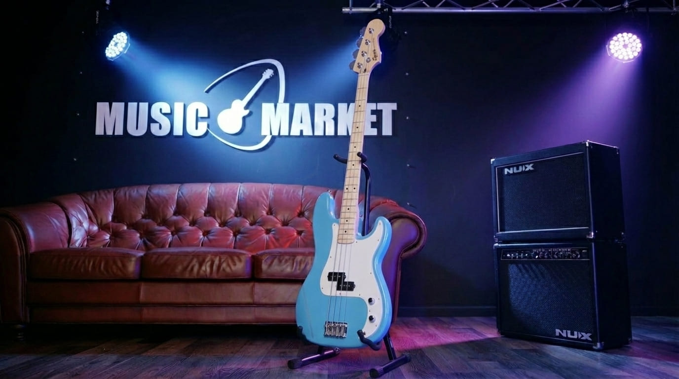 Бас гитара Squier Sonic Precision California BL