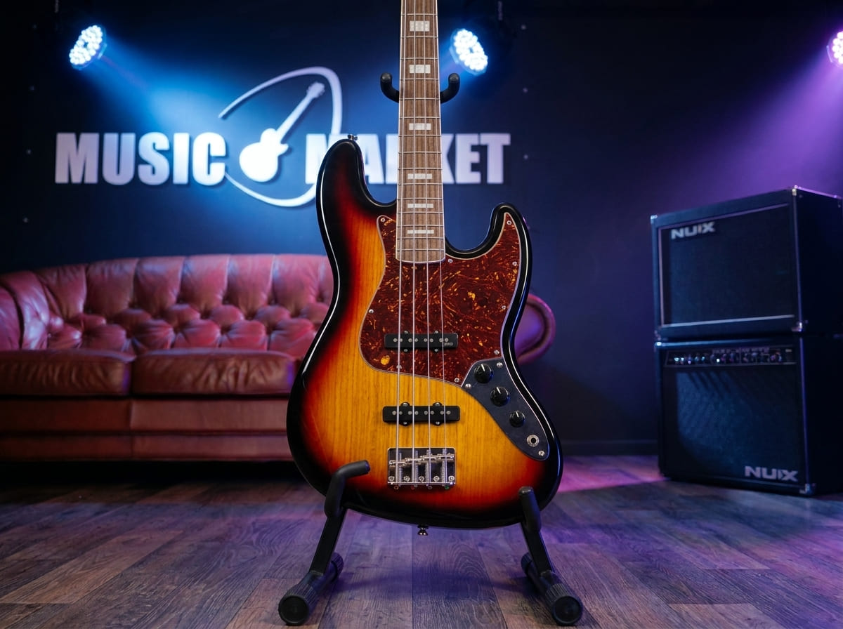 Бас-гитара Harley Benton JB-75 SB Vintage Series