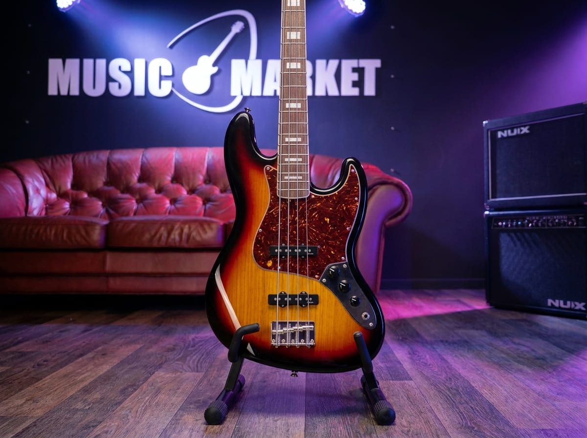 Бас-гитара Harley Benton JB-75 SB Vintage Series