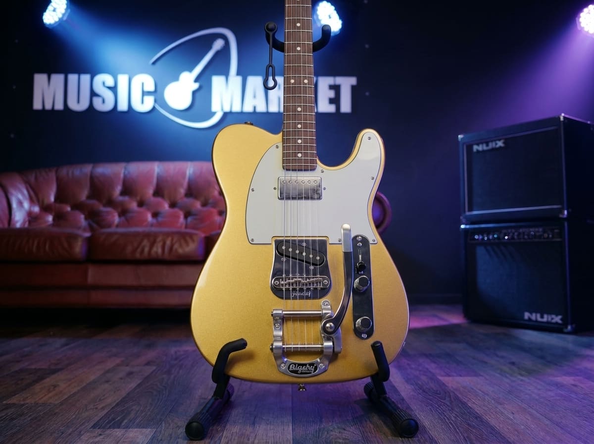 Электрогитара Squier CV Custom Tele BIGS SH PPG AZG