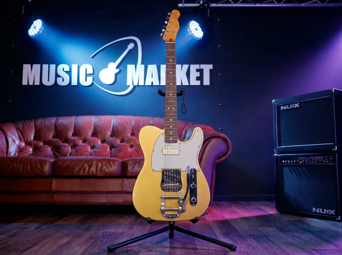 Электрогитара Squier CV Custom Tele BIGS SH PPG AZG