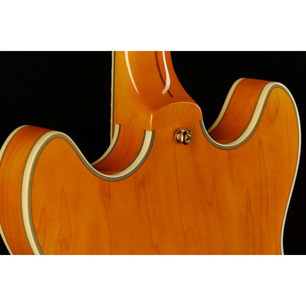 Полуакустическая гитара DAngelico Excel DC XT Vintage Nat Quilt