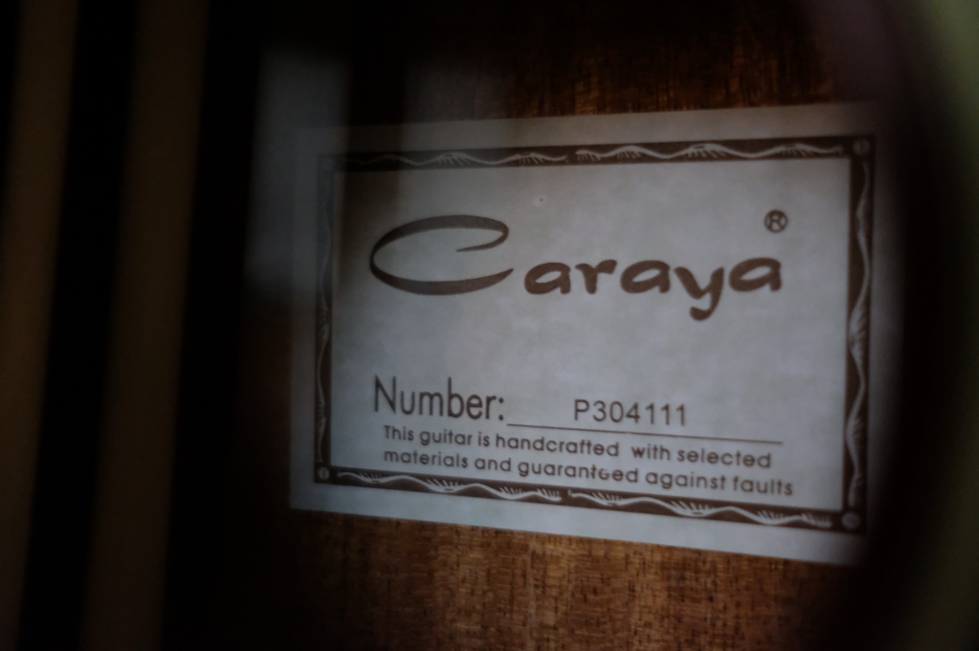 Акустическая гитара Caraya Travel P304111