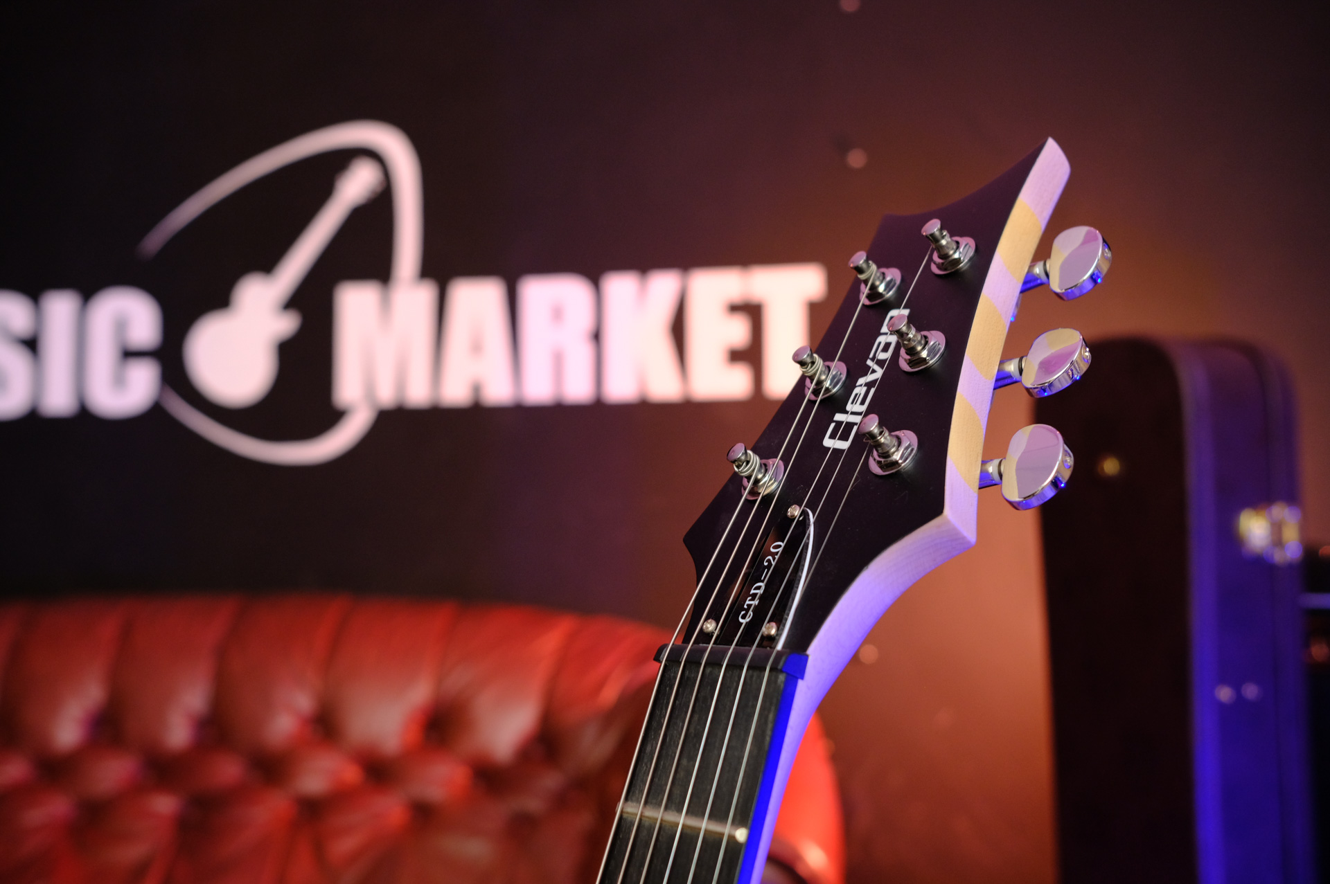 Электрогитара Clevan CTD-20-SBK