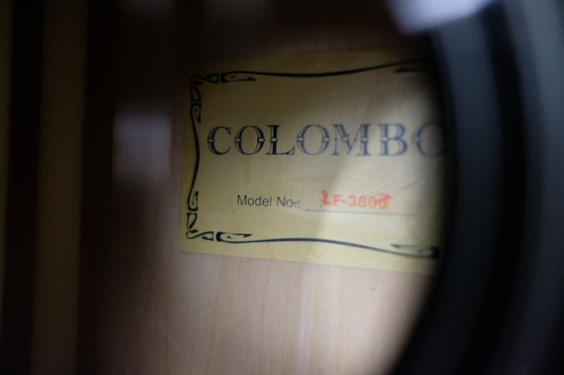 Акустическая гитара Сolombo LF - 3800 / BK