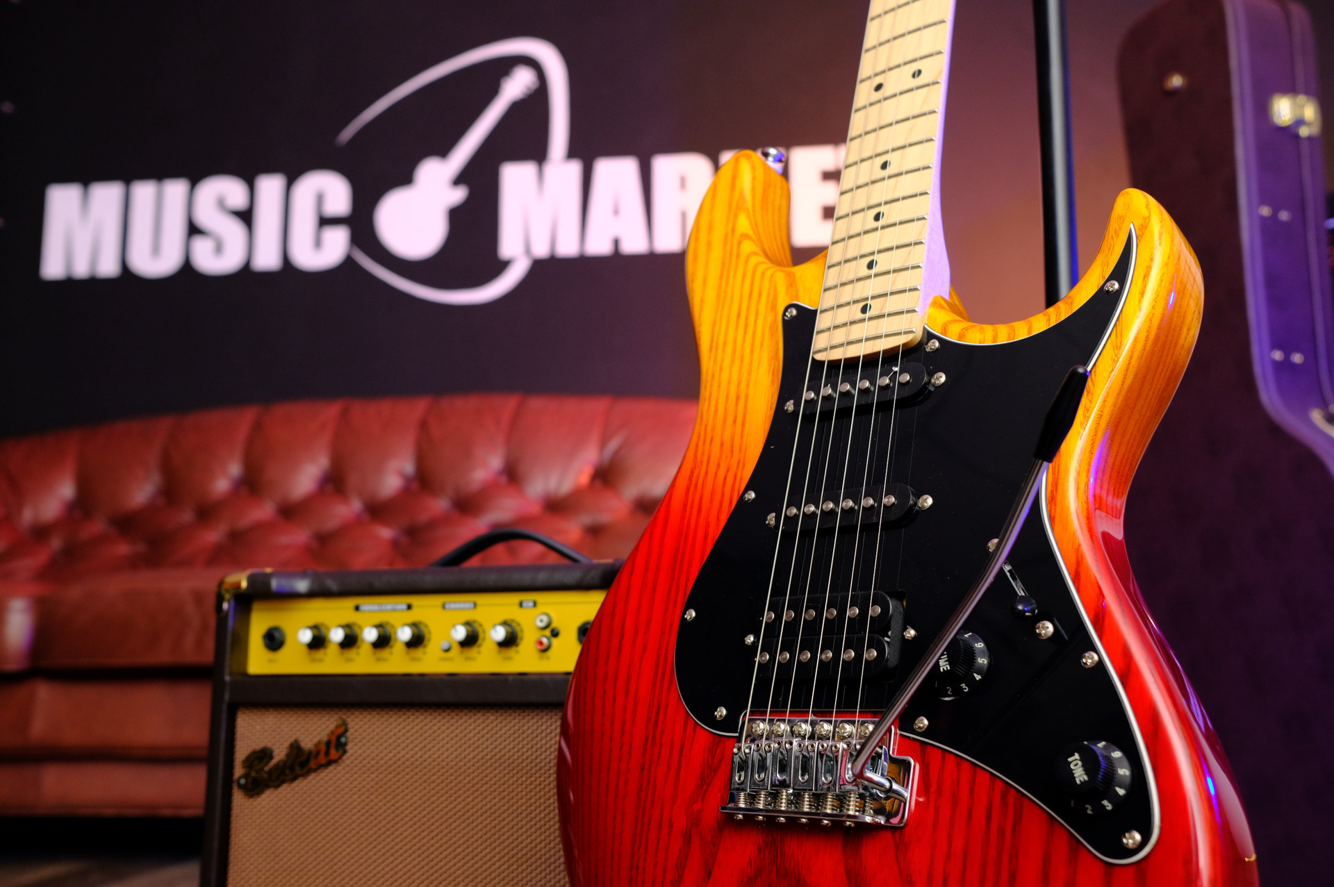 Электрогитара Clevan CTD-20-SBK