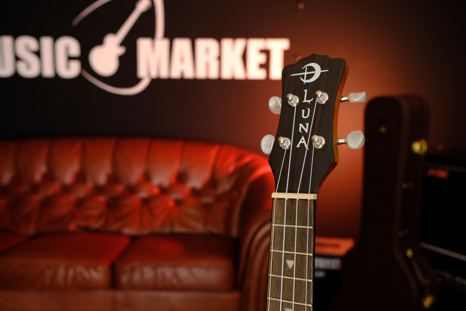 Укулеле концерт Luna Uke Tec MAH