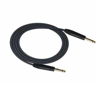 Кабель инструментальный, разъемы 1/4”(6,35мм), 3м, бесшумный, Leem LRG-X2-3