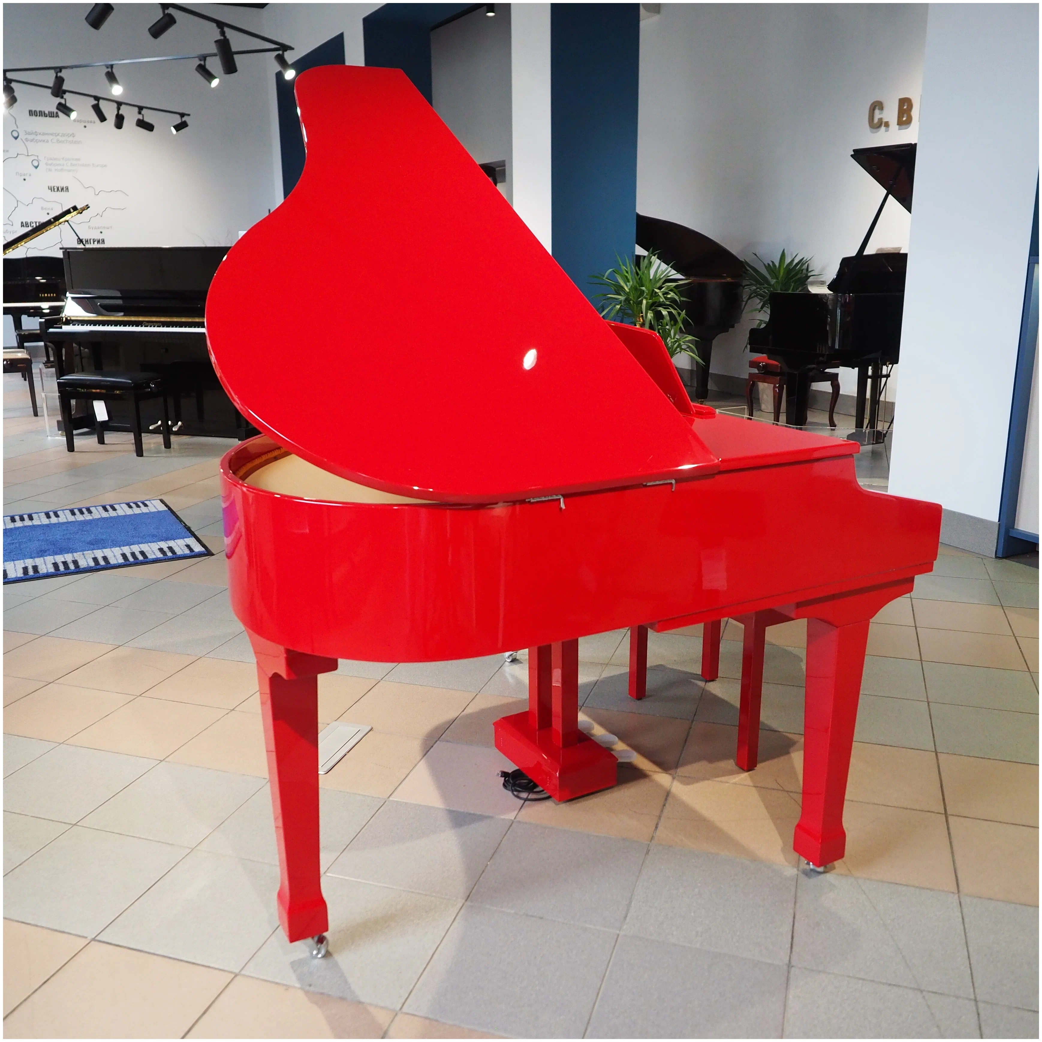 438PIA0632 Grand 500 Цифровой рояль, с автоаккомпанементом, красный, Orla