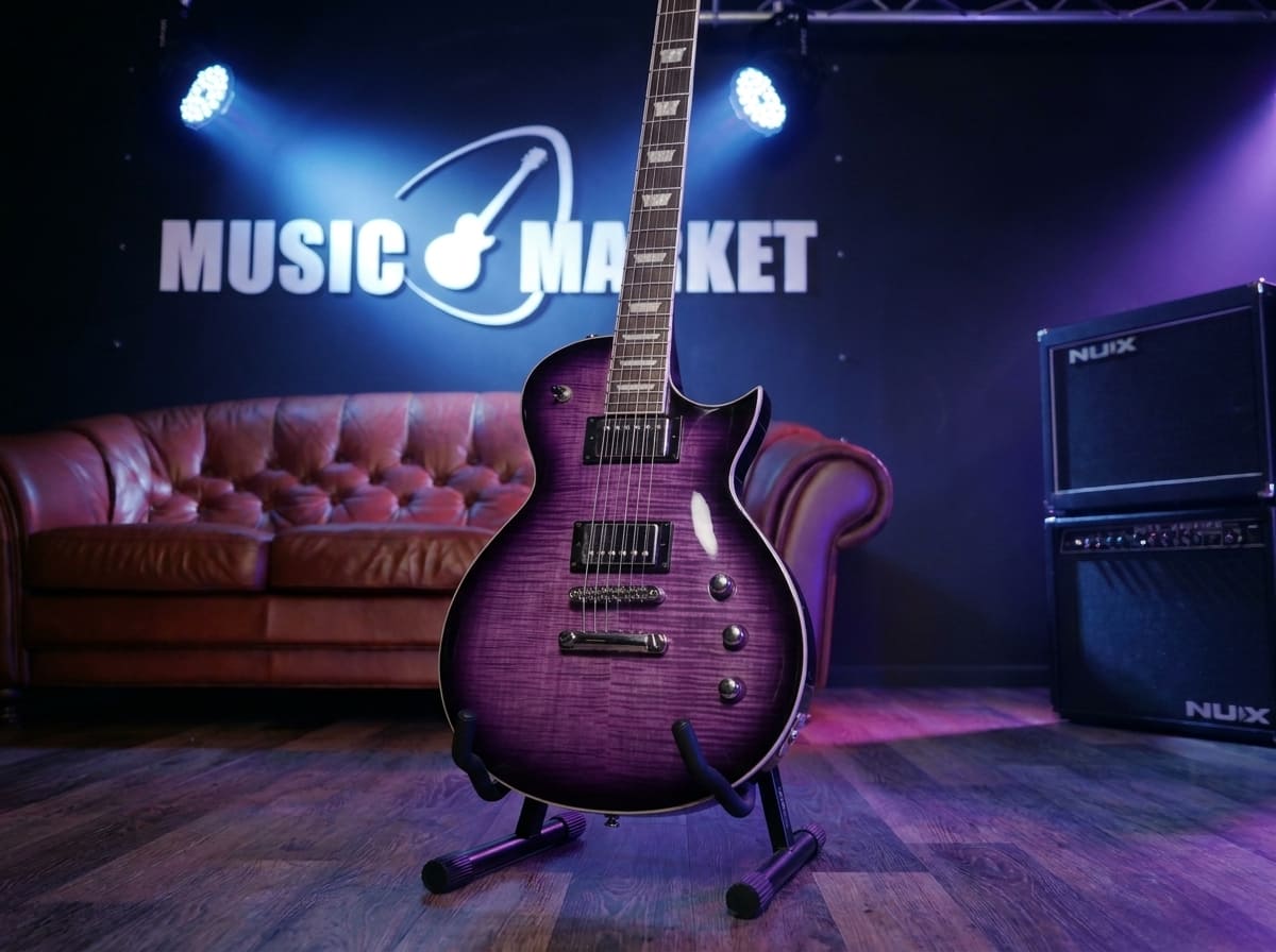 Электрогитара Harley Benton SC-Custom III Purple Burst