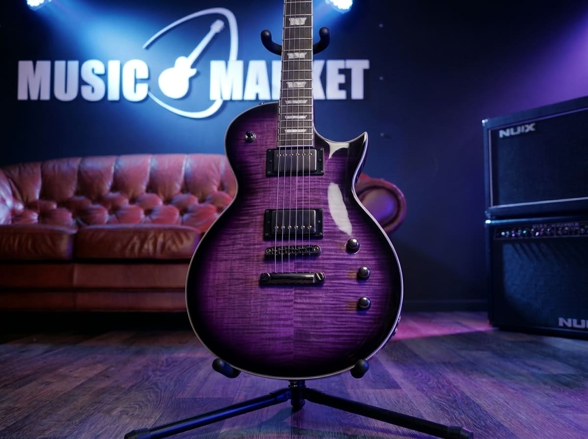 Электрогитара Harley Benton SC-Custom III Purple Burst