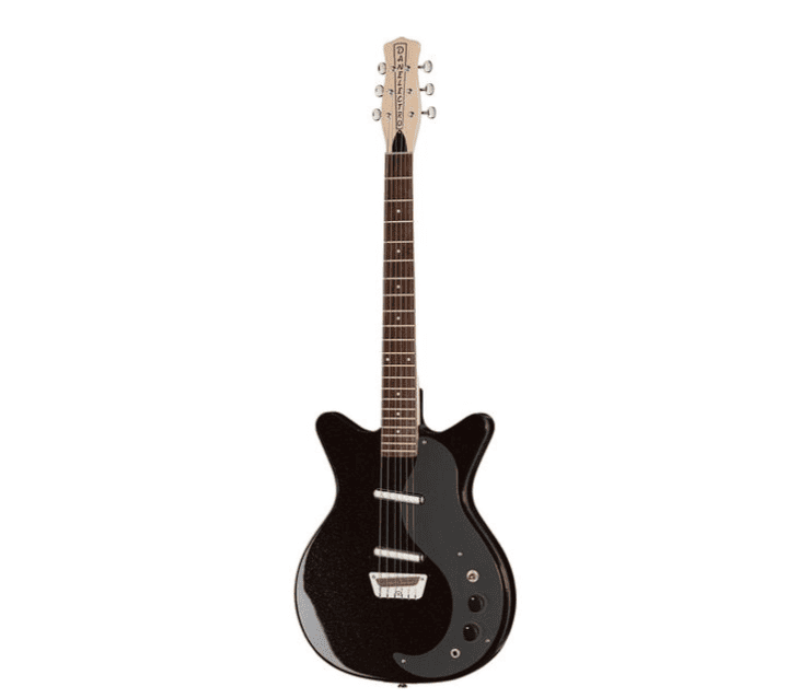 Электрогитара Danelectro Classic 59 Maroon Silver Glitt