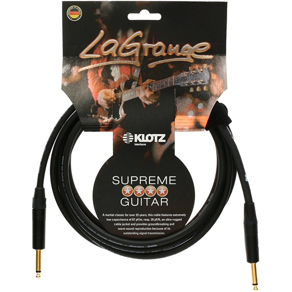 Кабель инструментальный, 4,5м, Klotz LAGPP0450 LaGrange