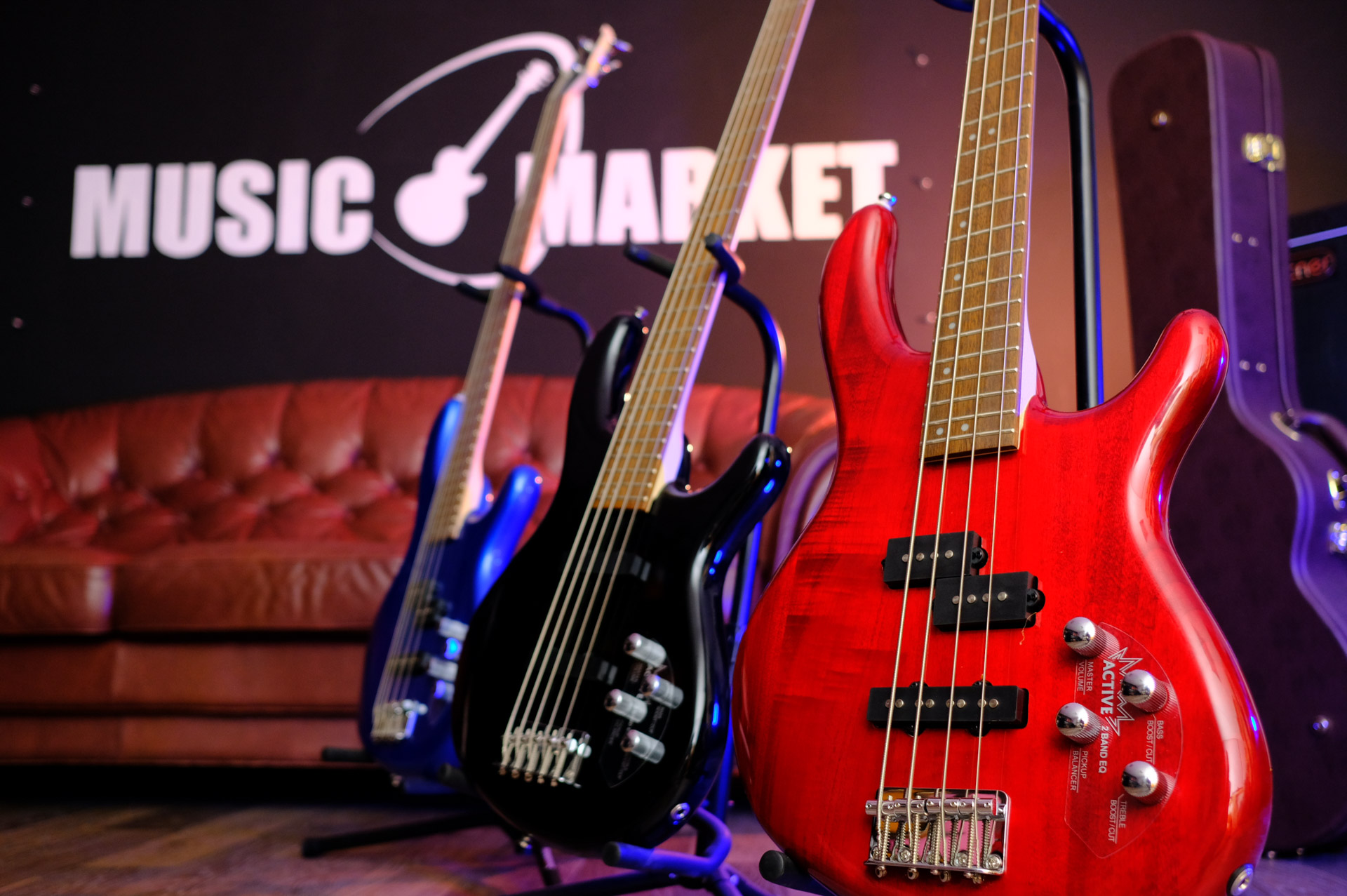 Бас гитара Clevan CBB-10/5-MRD