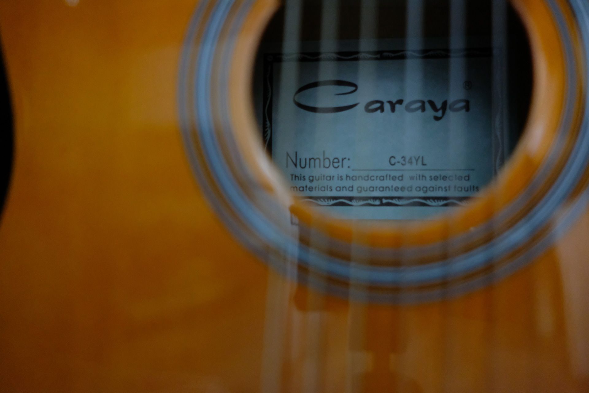 Классическая гитара Caraya C34YL 1/2