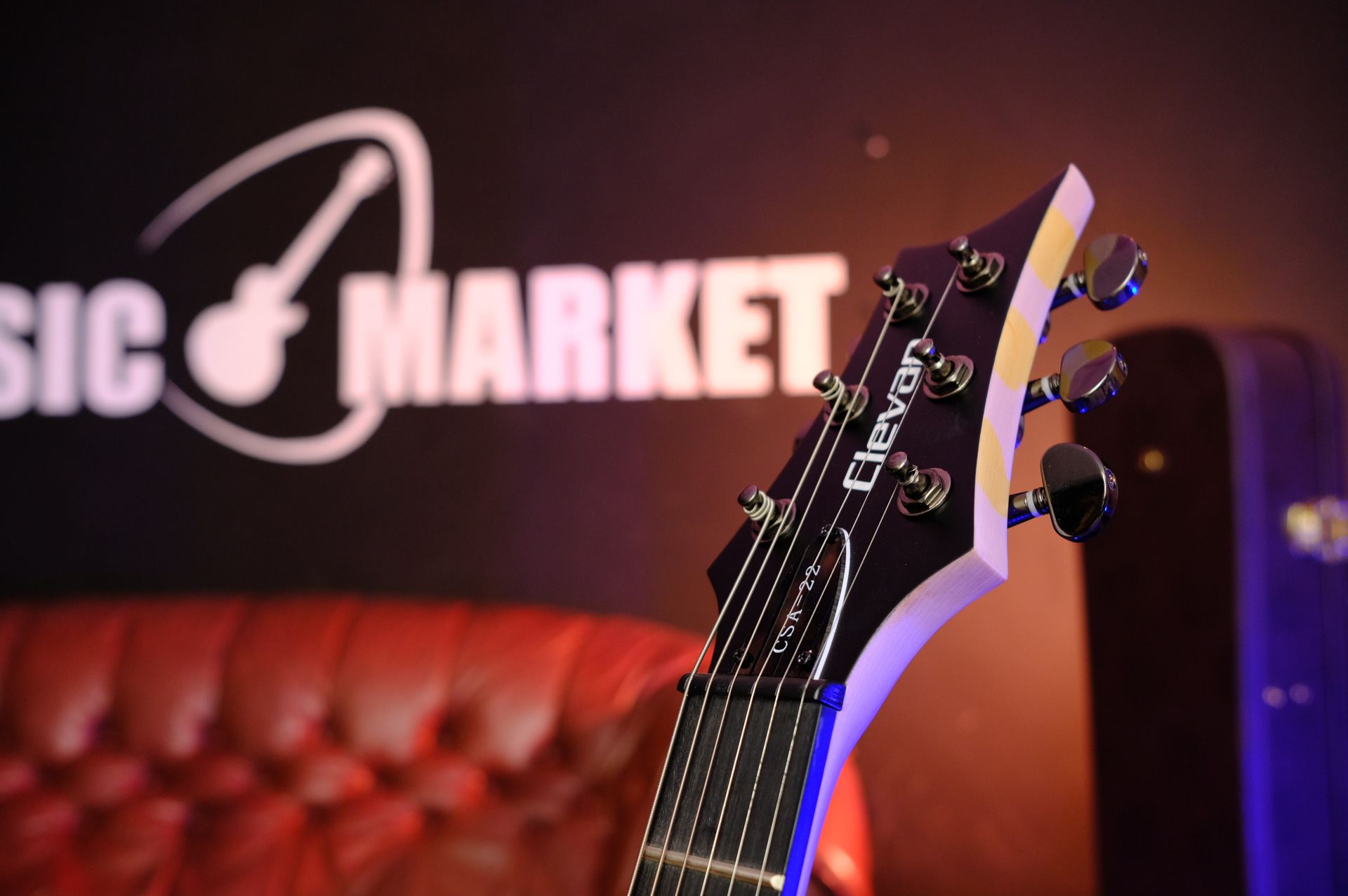 Электрогитара Clevan CSA-22-SBK