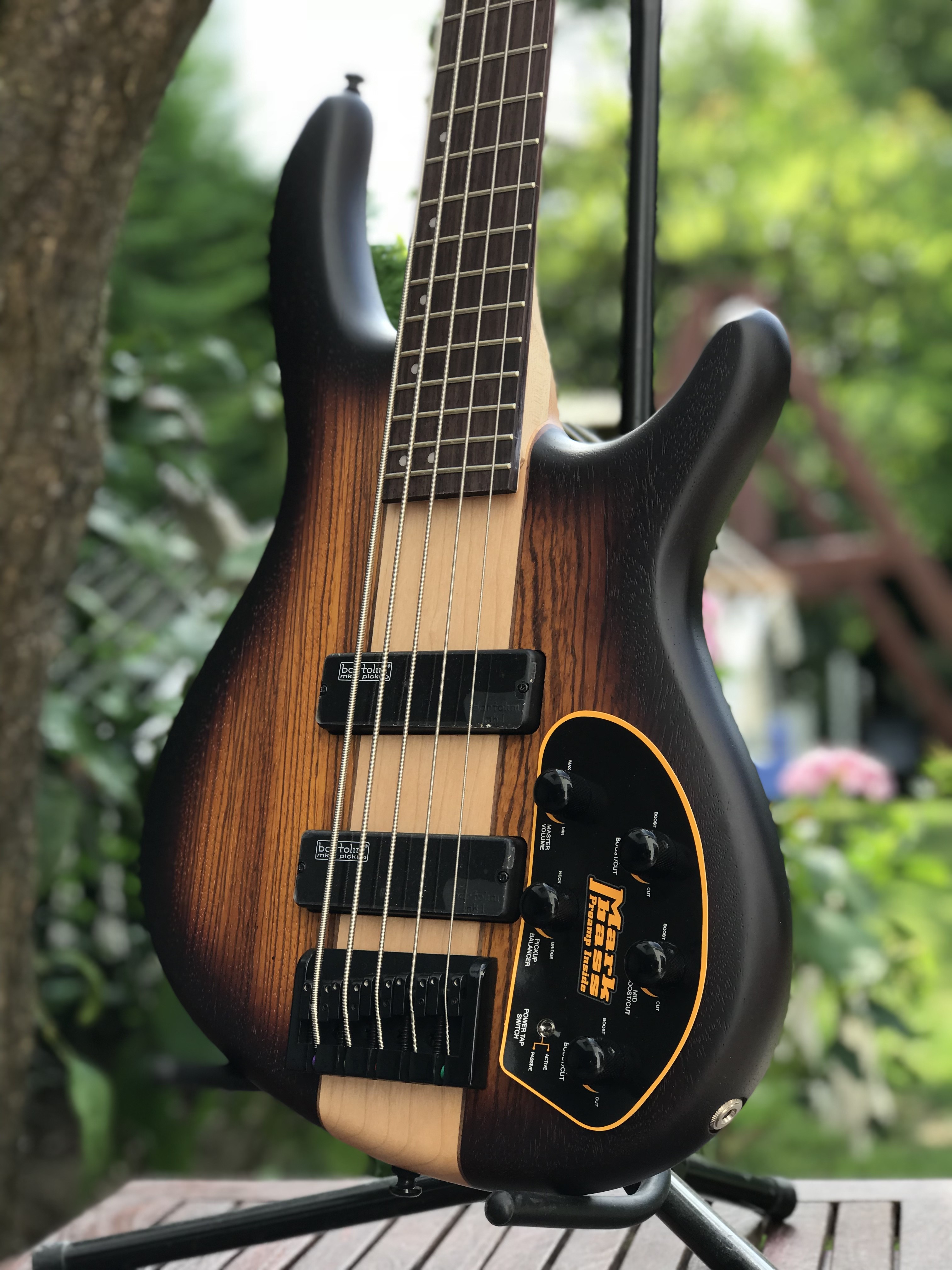 Бас-гитара Cort C5-Plus-ZBMH-OTAB