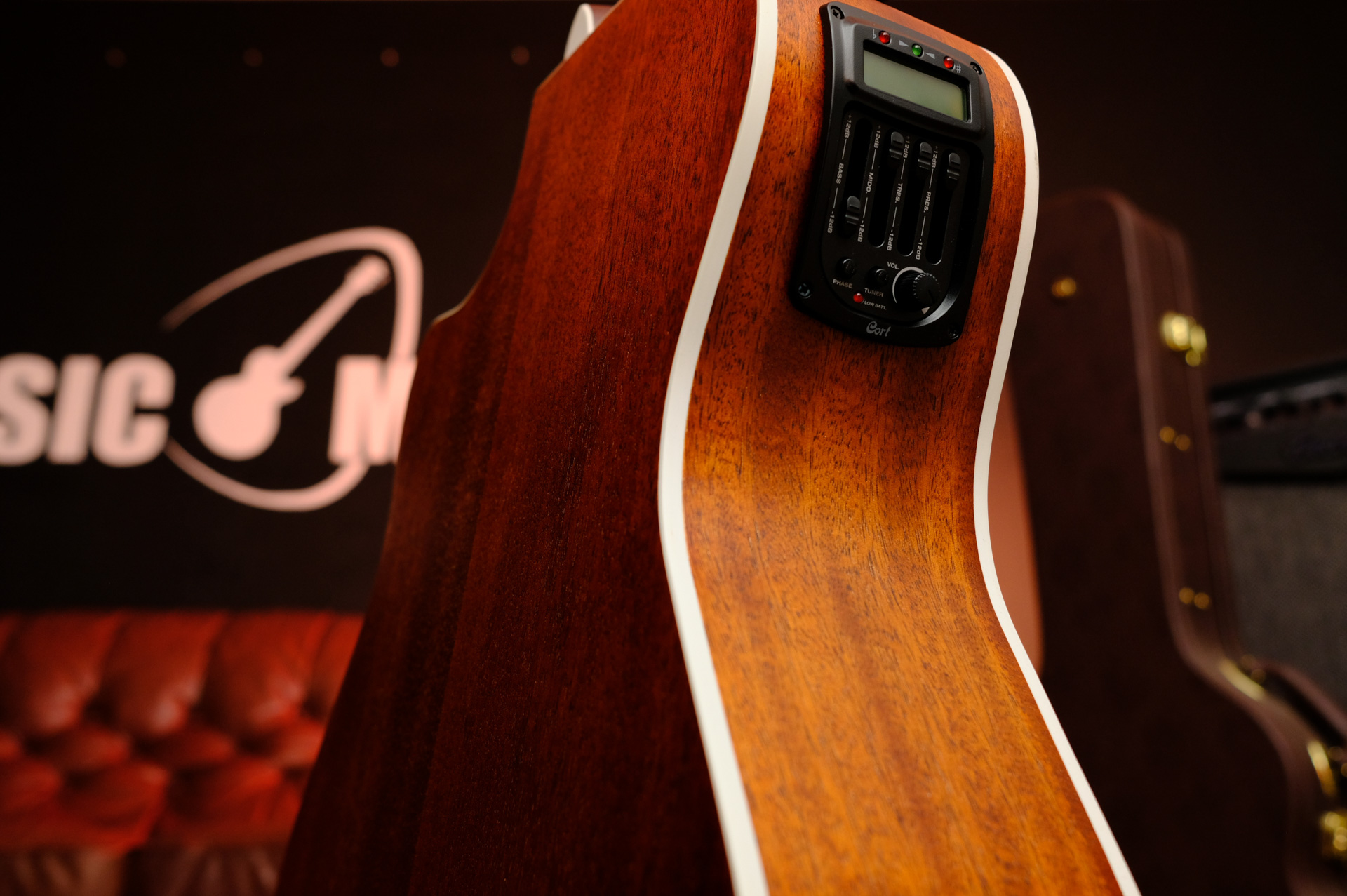 Электроакустическая гитара Cort Grand Regal Series GA-MEDX-M-OP