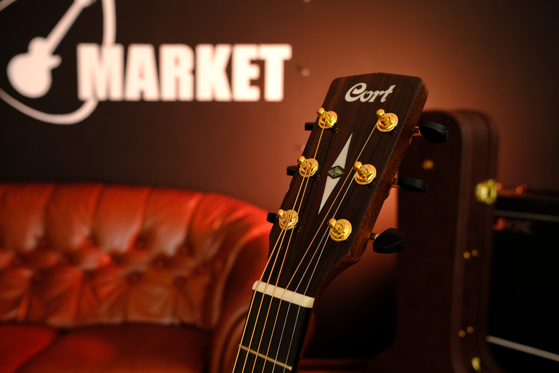 Электроакустическая гитара Cort GA-PF-Bevel-NAT