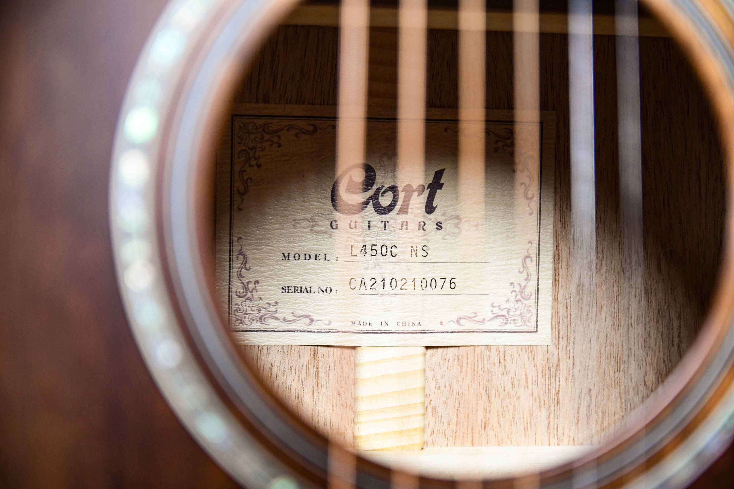 Акустическая гитара Cort Luce Series L450C-NS