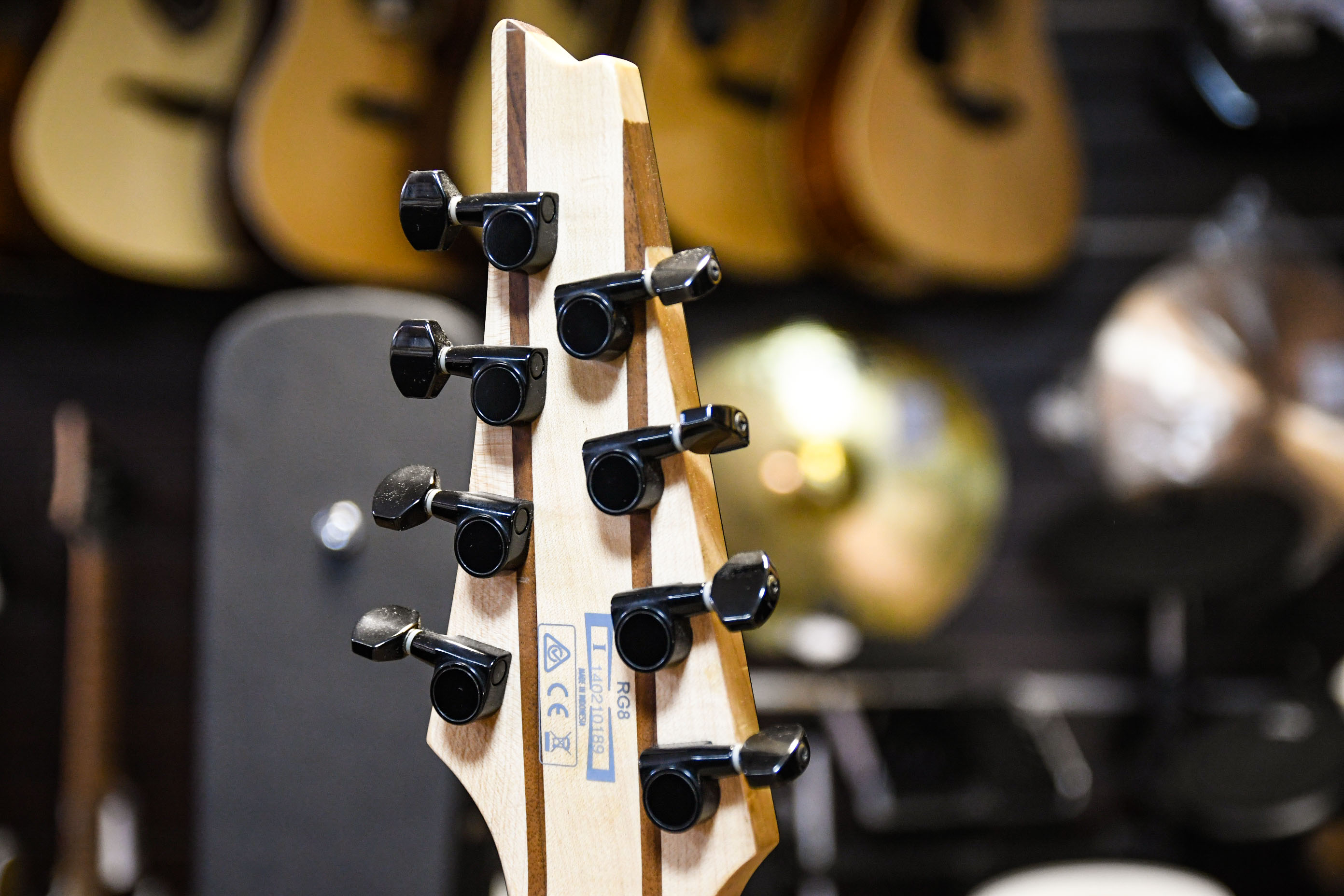 Электрогитара IBANEZ RGMS8-BK