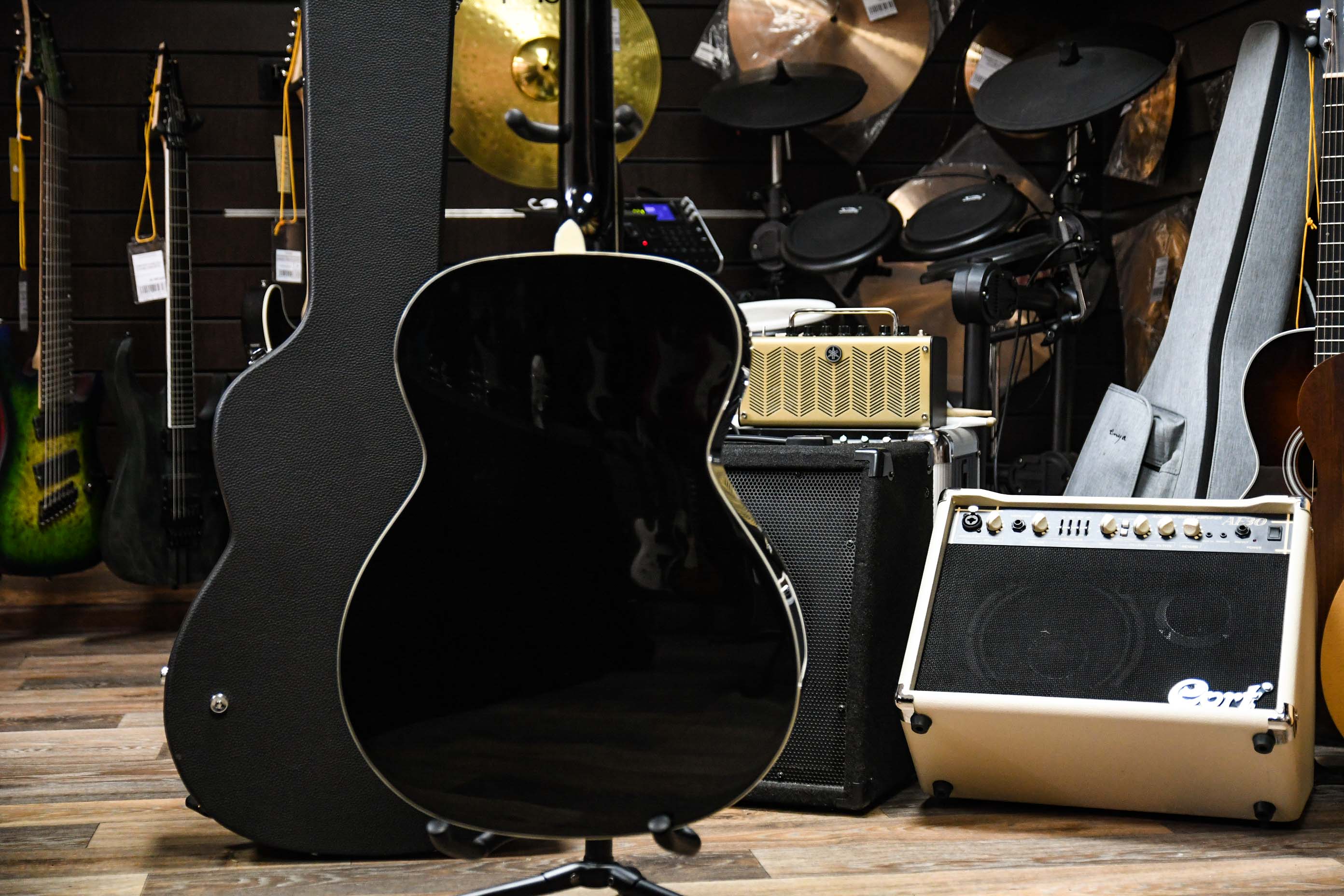 Гитара акустическая FLIGHT AG-210 BK