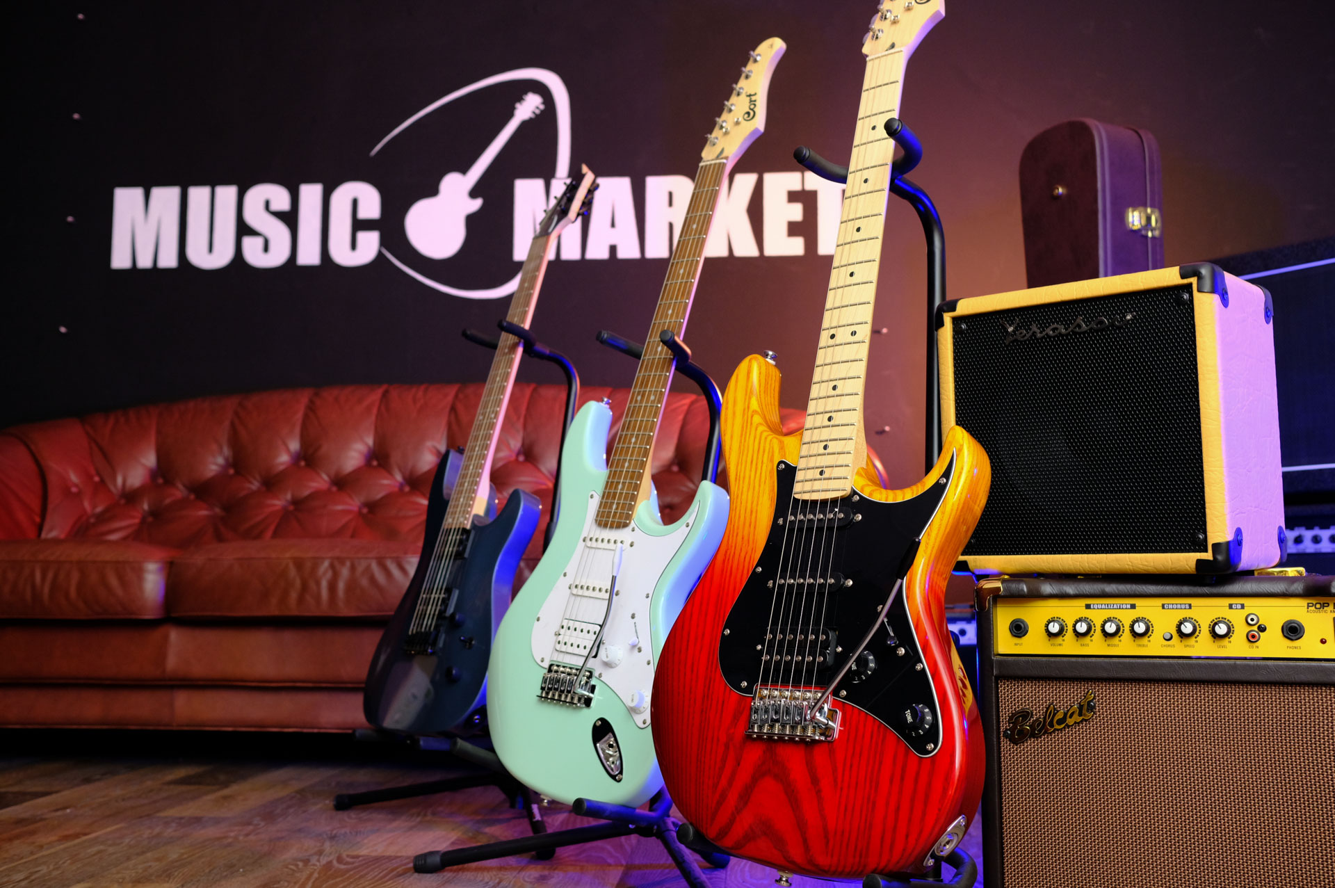 Электрогитара Clevan CP-10-RD-GLOSS