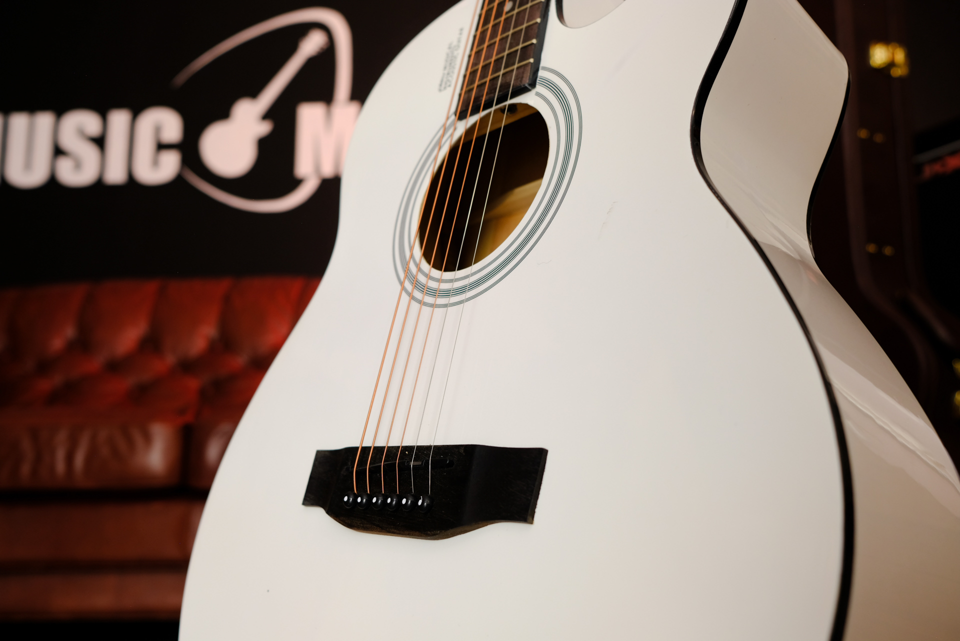 Акустическая гитара Elitaro E4010C WH