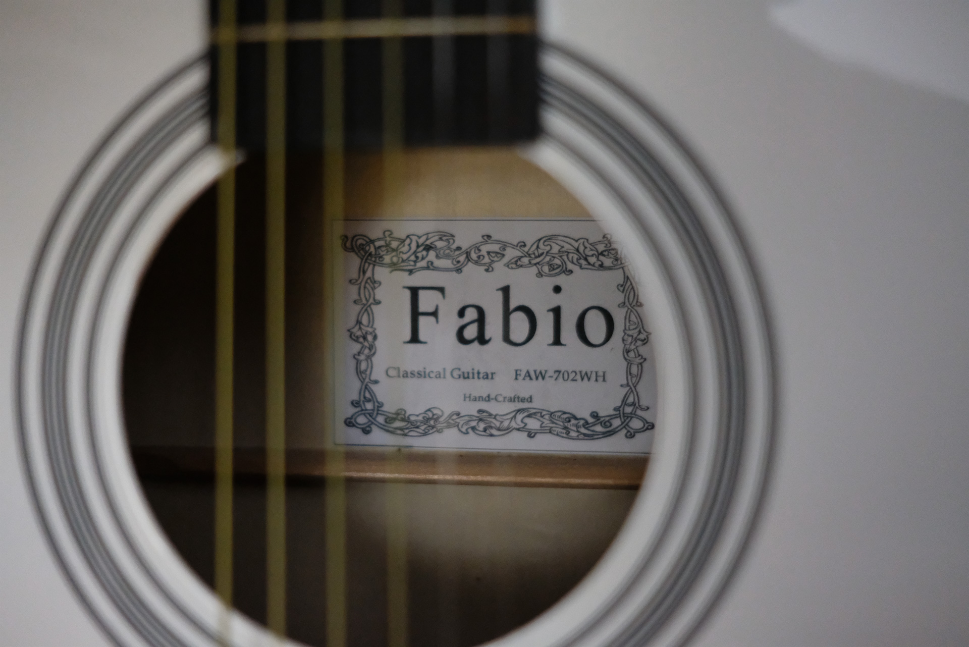 Акустическая гитара Fabio FAW-702WH