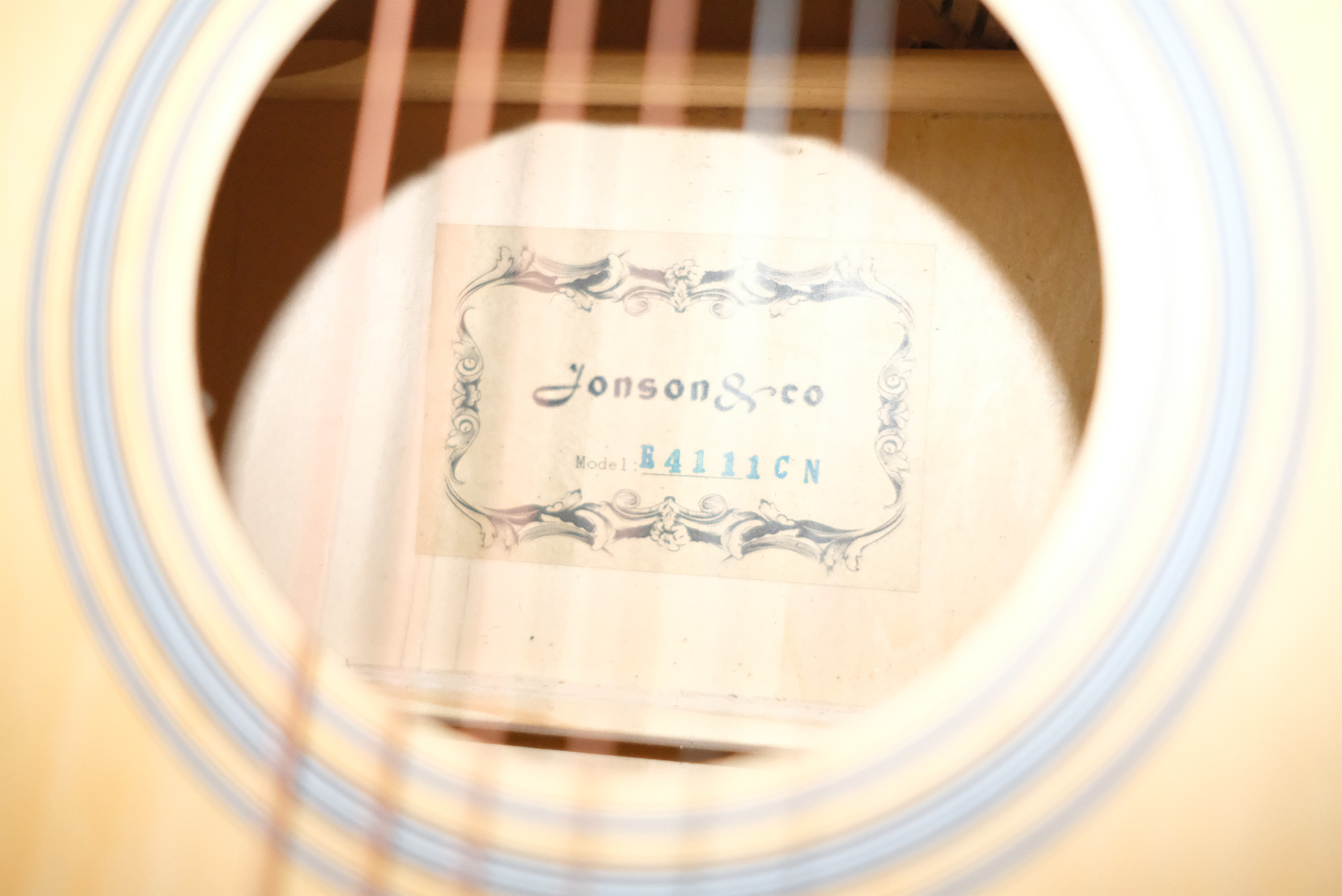 Акустическая гитара Jonson&Co E4111C N