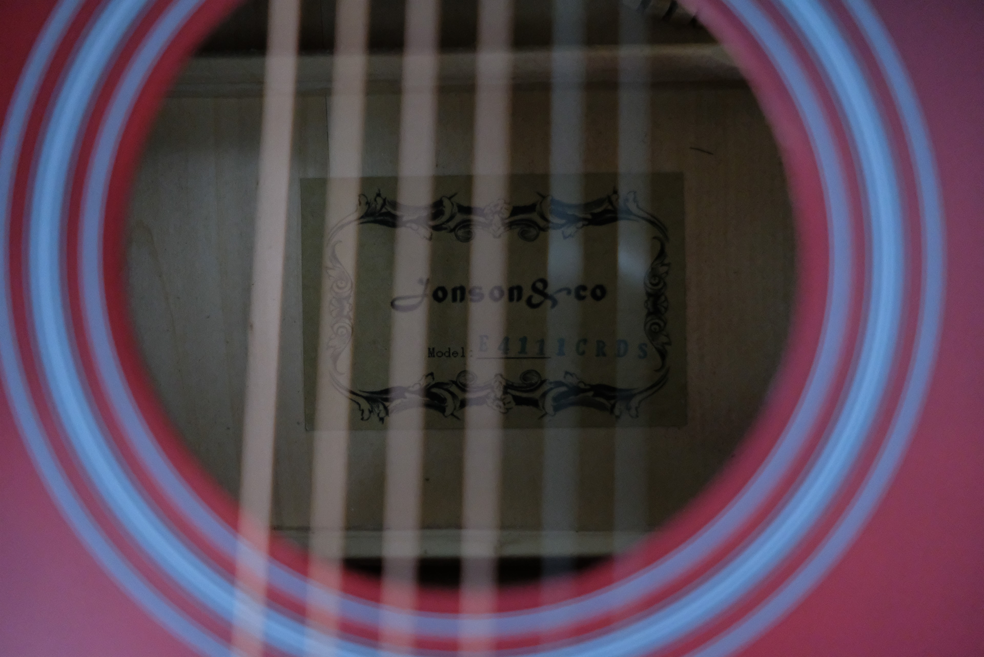 Акустическая гитара Jonson&Co E4111C RDS