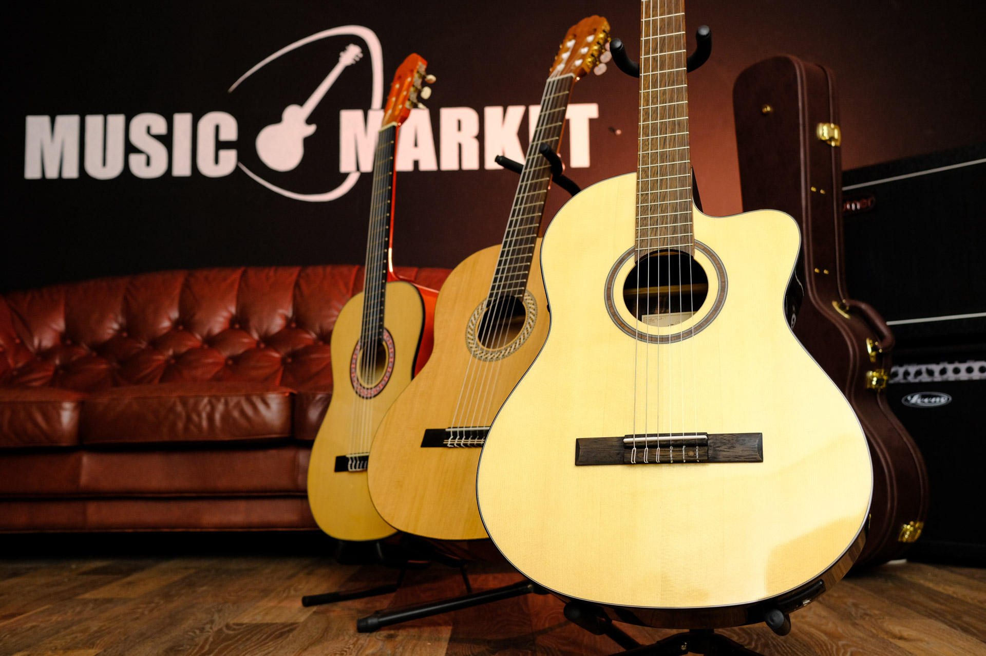 Акустическая гитара 12-струнная Hora Standart Western W12205CTW-NAT