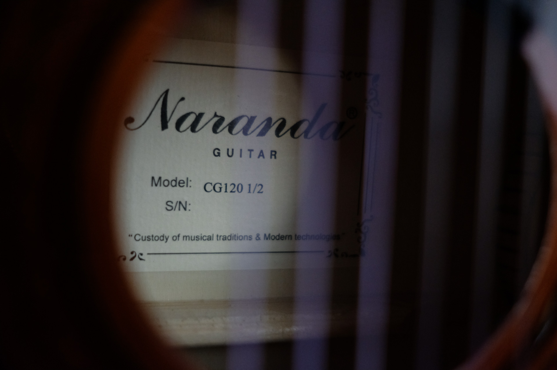 Классическая гитара Naranda CG120-1/2