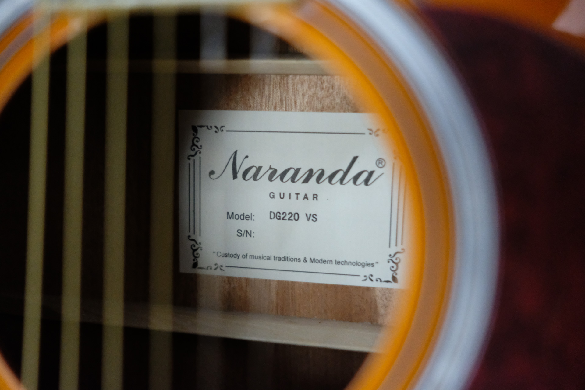 Акустическая гитара Naranda DG220VS