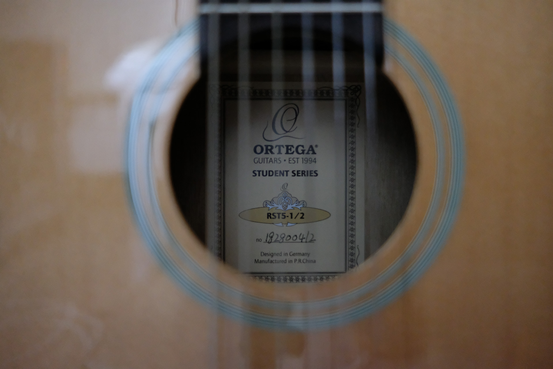 Классическая гитара Ortega Student Series RST5-1/2