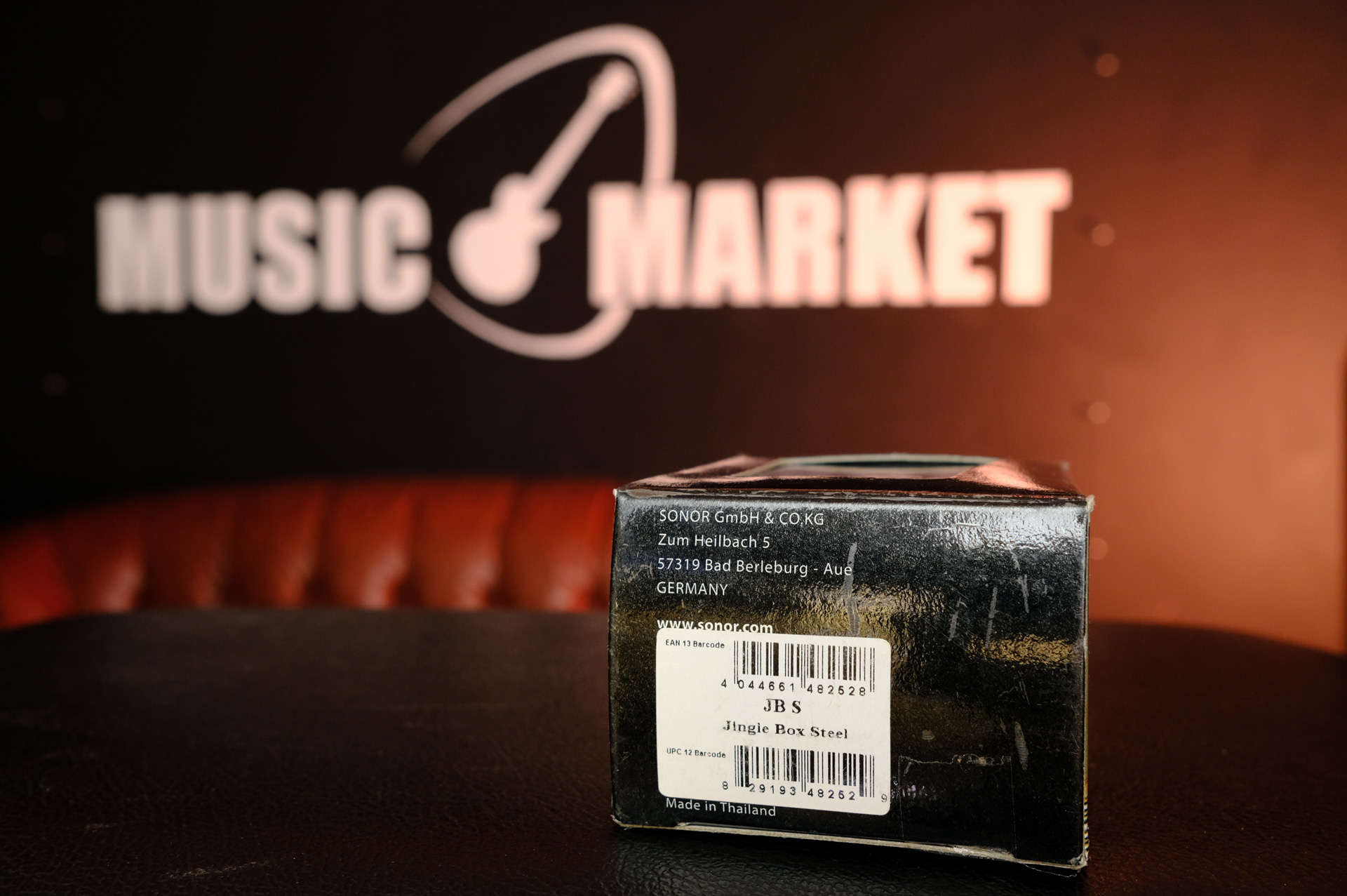 Тамбурин, дополнение для кахона, Sonor JB S Jingle Box Steel 90633400