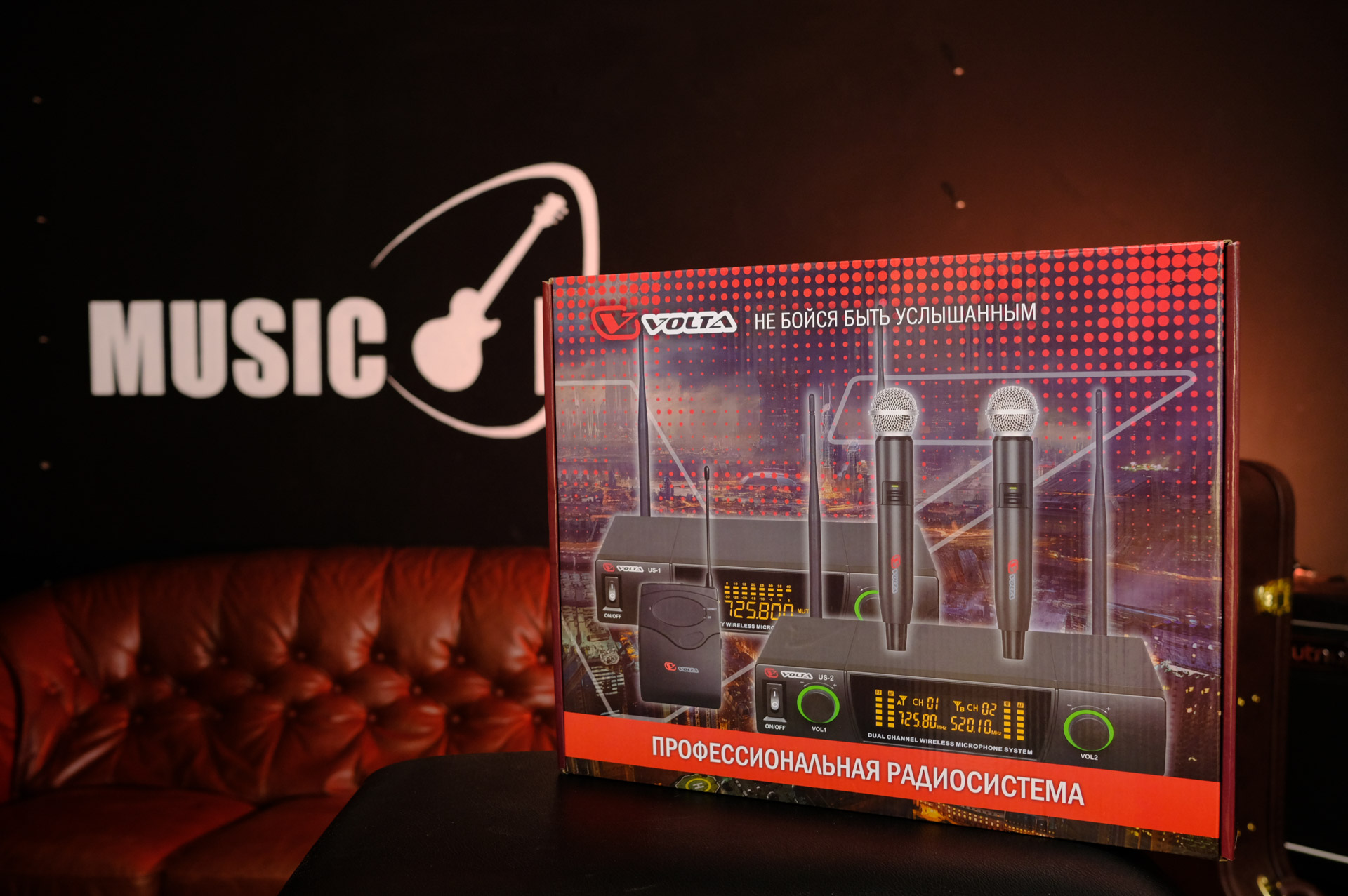 Радиосистема Volta US-2 725.80MHz-520.10MHz