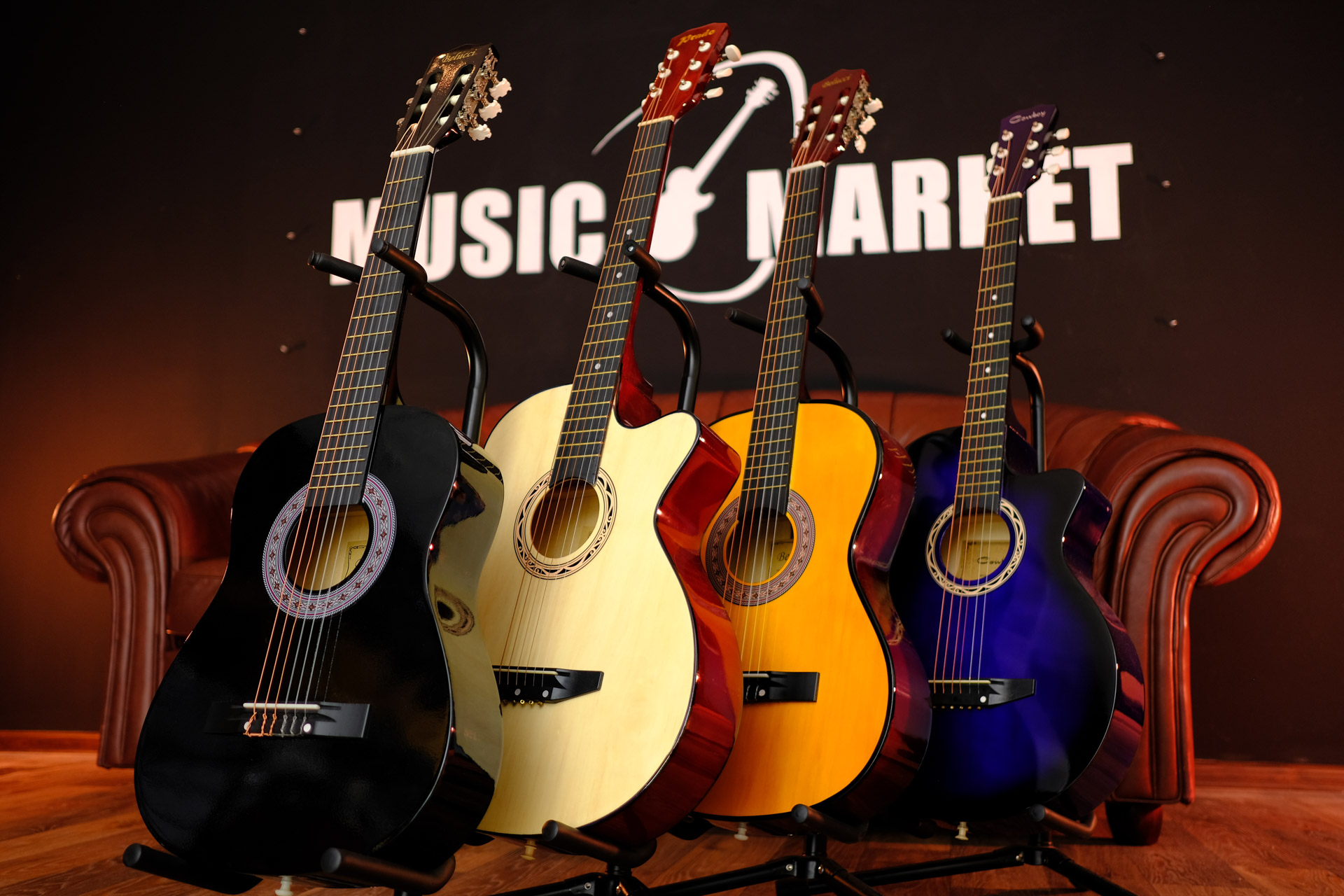 Акустическая гитара Naranda CAG240CBK